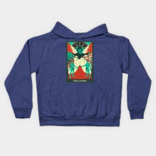 Tarot Card - The Lovers Kids Hoodie